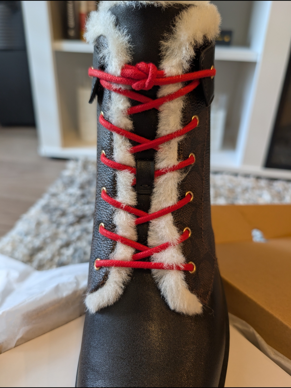 Coach Signature Lorraine Booties - Picture 9 of 17